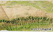 Satellite 3D Map of Qapqai