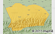 Savanna Style Map of Qapqai