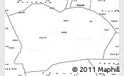Blank Simple Map of Qapqai