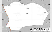 Gray Simple Map of Qapqai
