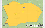 Savanna Style Simple Map of Qapqai