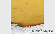 Physical Panoramic Map of Qira