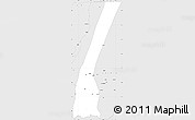 Silver Style Simple Map of Qira