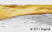 Physical Panoramic Map of Ruoqiang