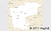 Classic Style Simple Map of Ruoqiang