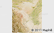 Satellite 3D Map of Shache