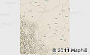 Shaded Relief 3D Map of Shache