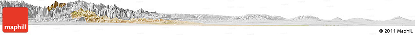 Satellite Horizon Map of Shache, lighten, desaturated