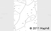 Blank Simple Map of Shache