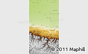 Physical Map of Shawan