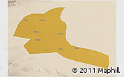 Physical 3D Map of Shule, lighten