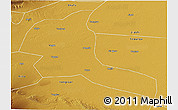 Physical 3D Map of Shule