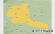 Savanna Style 3D Map of Shule