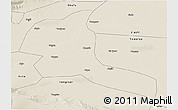 Shaded Relief 3D Map of Shule