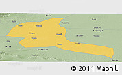 Savanna Style Panoramic Map of Shule