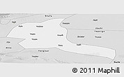 Silver Style Panoramic Map of Shule