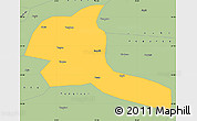 Savanna Style Simple Map of Shule