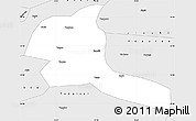 Silver Style Simple Map of Shule