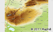 Physical Map of Toli