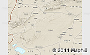 Shaded Relief Map of Toli