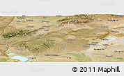 Satellite Panoramic Map of Toli