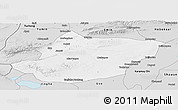 Silver Style Panoramic Map of Toli