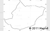 Blank Simple Map of Toli, cropped outside, no labels