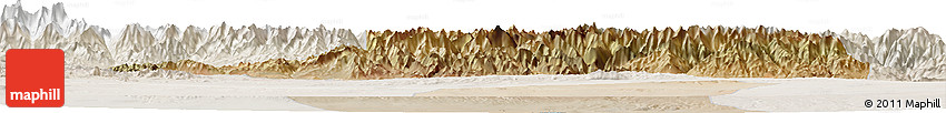 Satellite Horizon Map of Turpan, lighten Satellite Horizon Map of Turpan, lighten