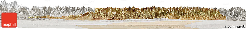 Satellite Horizon Map of Turpan, lighten, semi-desaturated Satellite Horizon Map of Turpan, lighten, semi-desaturated