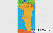 Political Map of Turpan