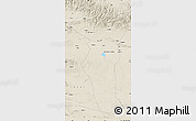 Shaded Relief Map of Turpan