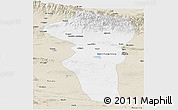 Classic Style Panoramic Map of Turpan