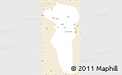 Classic Style Simple Map of Turpan