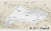 Classic Style 3D Map of Urumqi