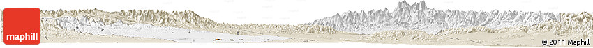Classic Style Horizon Map of Urumqi