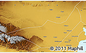 Physical Map of Yanqi
