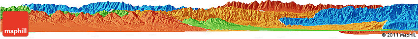 Political Horizon Map of Yining