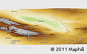 Physical Panoramic Map of Yiwu