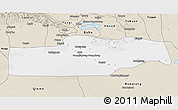 Classic Style 3D Map of Yuli