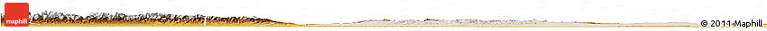 Shaded Relief Horizon Map of Yuli, physical outside Shaded Relief Horizon Map of Yuli, physical outside