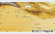 Physical Map of Yuli