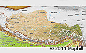 Satellite 3D Map of Xizang Zizhiqu (Tibet), physical outside