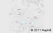 Physical 3D Map of Amdo, lighten, desaturated