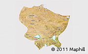 Satellite 3D Map of Amdo, cropped outside