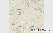 Shaded Relief 3D Map of Amdo