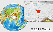 Physical Location Map of Amdo
