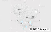 Physical Map of Amdo, cropped outside