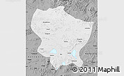 Physical Map of Amdo, darken, desaturated