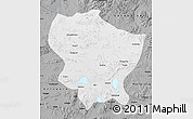 Physical Map of Amdo, darken, semi-desaturated