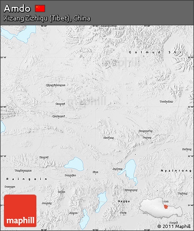 Physical Map of Amdo
